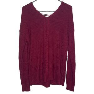 Allison Brittney Purple Sweater size XL